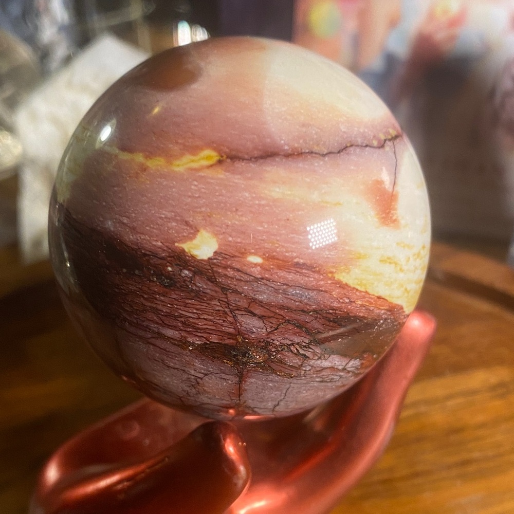 Mookite  stone sphere - Picture 2 of 3